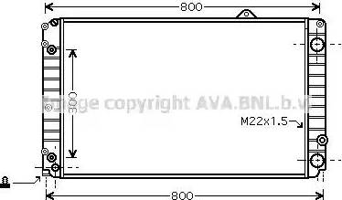 Ava Quality Cooling AI 2099 - Radiator, mühərrikin soyudulması furqanavto.az