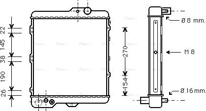 Ava Quality Cooling AI 2002 - Radiator, mühərrikin soyudulması furqanavto.az