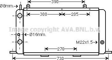 Ava Quality Cooling AIA2018 - Radiator, mühərrikin soyudulması furqanavto.az