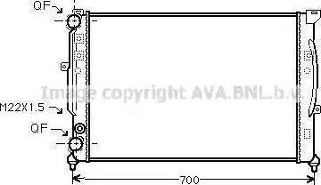 Ava Quality Cooling AI 2123 - Radiator, mühərrikin soyudulması furqanavto.az