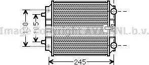 Ava Quality Cooling AI2336 - Radiator, mühərrikin soyudulması furqanavto.az