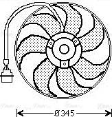 Ava Quality Cooling AI 7509 - Fen, radiator furqanavto.az