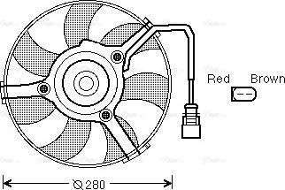 Ava Quality Cooling AI 7516 - Fen, radiator furqanavto.az