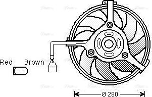 Ava Quality Cooling AI 7510 - Fen, radiator furqanavto.az