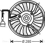 Ava Quality Cooling AI7511 - Fen, radiator furqanavto.az