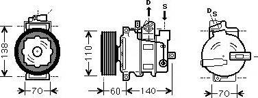 Ava Quality Cooling AIAK269 - Kompressor, kondisioner furqanavto.az