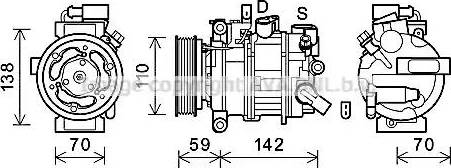 Ava Quality Cooling AIK402 - Kompressor, kondisioner furqanavto.az