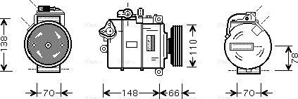 Ava Quality Cooling AI K247 - Kompressor, kondisioner furqanavto.az