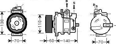 Ava Quality Cooling AI K266 - Kompressor, kondisioner furqanavto.az