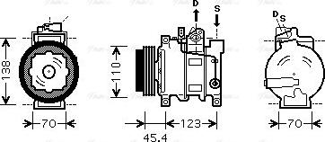 Ava Quality Cooling AI K261 - Kompressor, kondisioner furqanavto.az