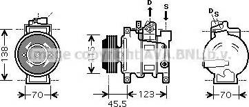 Ava Quality Cooling AI K281 - Kompressor, kondisioner furqanavto.az