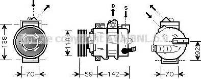 Ava Quality Cooling AI K270 - Kompressor, kondisioner furqanavto.az