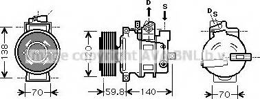 Ava Quality Cooling AI K278 - Kompressor, kondisioner furqanavto.az