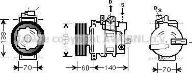 Ava Quality Cooling AI K272 - Kompressor, kondisioner furqanavto.az