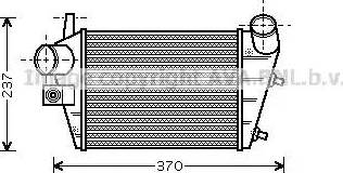 Ava Quality Cooling AL 4085 - Intercooler, şarj cihazı furqanavto.az