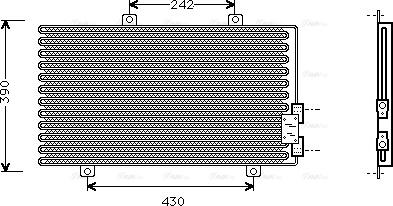 Ava Quality Cooling AL 5063 - Kondenser, kondisioner furqanavto.az