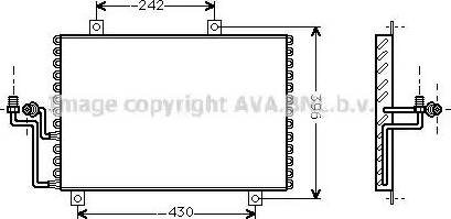 Ava Quality Cooling AL 5062 - Kondenser, kondisioner furqanavto.az