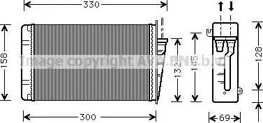 Ava Quality Cooling AL 6015 - İstilik dəyişdiricisi, daxili isitmə furqanavto.az