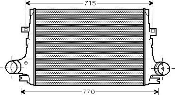 Ava Quality Cooling ALA4096 - Intercooler, şarj cihazı furqanavto.az