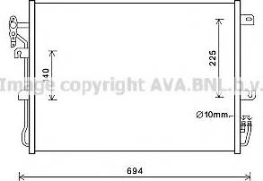 Ava Quality Cooling AU5215 - Kondenser, kondisioner furqanavto.az