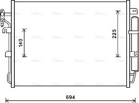 Ava Quality Cooling AUA5215D - Kondenser, kondisioner furqanavto.az