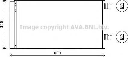 Ava Quality Cooling BW5414 - Kondenser, kondisioner furqanavto.az