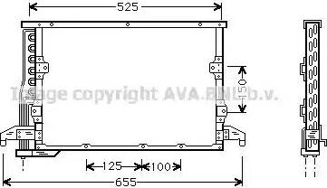 Ava Quality Cooling BW 5190 - Kondenser, kondisioner furqanavto.az