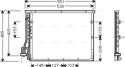 Ava Quality Cooling BW 5148 - Kondenser, kondisioner furqanavto.az