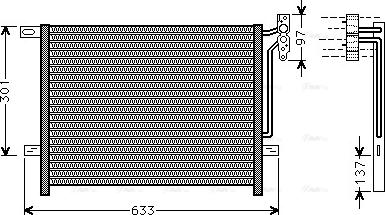 Ava Quality Cooling BW5397 - Kondenser, kondisioner furqanavto.az