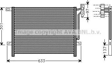 Ava Quality Cooling BWA5397 - Kondenser, kondisioner furqanavto.az