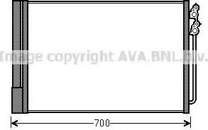 Ava Quality Cooling BW 5370 - Kondenser, kondisioner furqanavto.az