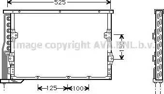 Ava Quality Cooling BW 5252 - Kondenser, kondisioner furqanavto.az