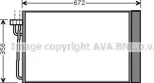 Ava Quality Cooling BW 5267 - Kondenser, kondisioner furqanavto.az