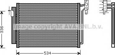 Ava Quality Cooling BW 5281 - Kondenser, kondisioner furqanavto.az