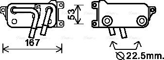 Ava Quality Cooling BW 3401 - Yağ soyuducu, avtomatik transmissiya furqanavto.az