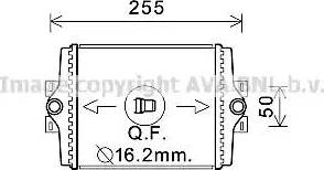 Ava Quality Cooling BW2450 - Radiator, mühərrikin soyudulması furqanavto.az