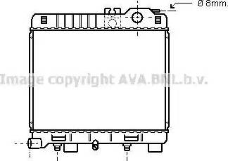 Ava Quality Cooling BW 2034 - Radiator, mühərrikin soyudulması furqanavto.az