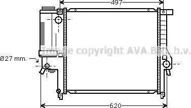 TEMPEST TP.15.60.623A - Radiator, mühərrikin soyudulması furqanavto.az