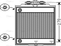 Ava Quality Cooling BW 2366 - Radiator, mühərrikin soyudulması furqanavto.az