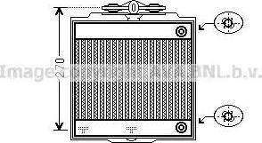 Ava Quality Cooling BW 2367 - Radiator, mühərrikin soyudulması furqanavto.az