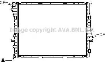 Ava Quality Cooling BWA2302 - Radiator, mühərrikin soyudulması furqanavto.az