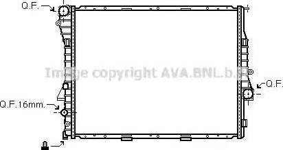 Ava Quality Cooling BW 2275 - Radiator, mühərrikin soyudulması furqanavto.az