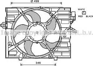 Ava Quality Cooling BW7530 - Fen, radiator furqanavto.az