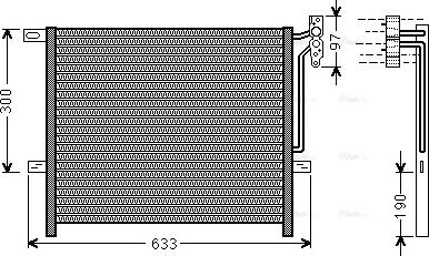 Ava Quality Cooling BWA5369 - Kondenser, kondisioner furqanavto.az