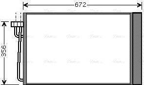 Ava Quality Cooling BWA5267D - Kondenser, kondisioner furqanavto.az