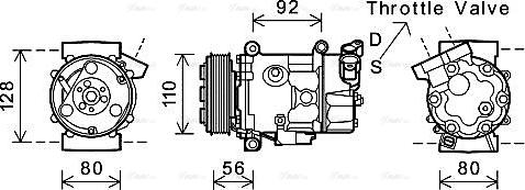 Ava Quality Cooling BWAK416 - Kompressor, kondisioner furqanavto.az