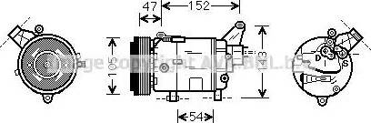 Ava Quality Cooling BW K076 - Kompressor, kondisioner furqanavto.az