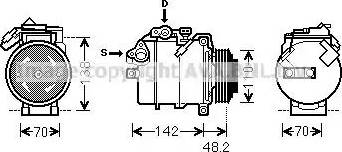 Ava Quality Cooling BWK385 - Kompressor, kondisioner furqanavto.az
