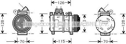 Ava Quality Cooling BW K229 - Kompressor, kondisioner furqanavto.az