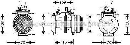 Ava Quality Cooling BW K227 - Kompressor, kondisioner furqanavto.az